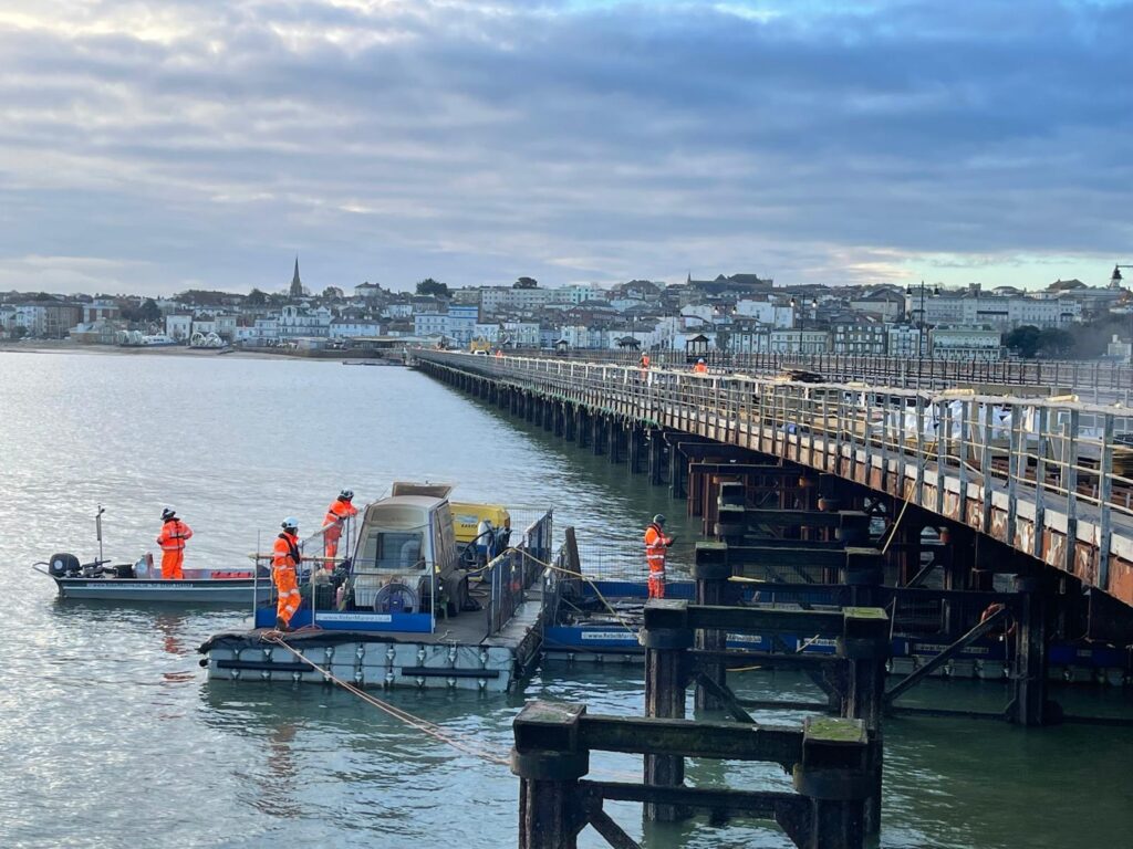 Isle of Wight Pier Commercial Management Services Being Carried Out