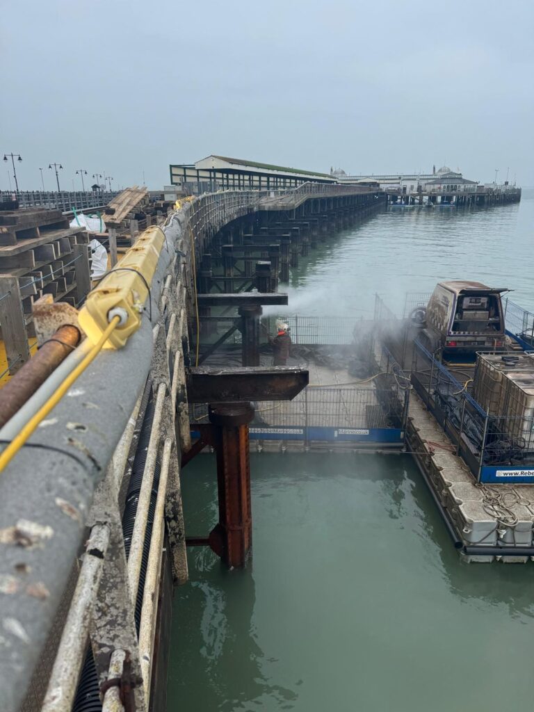 Ryde Pier Isle of Wight - Commercial Management Pier Refurbishment