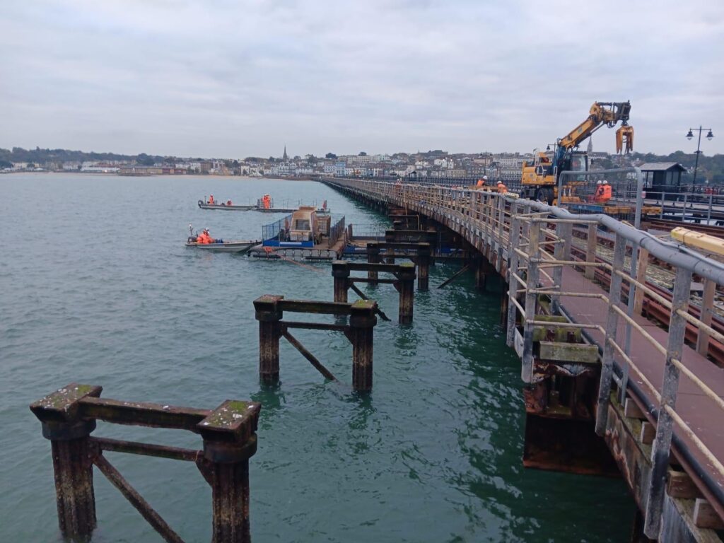 Ryde Pier Isle of Wight - Commercial Management Being Completed